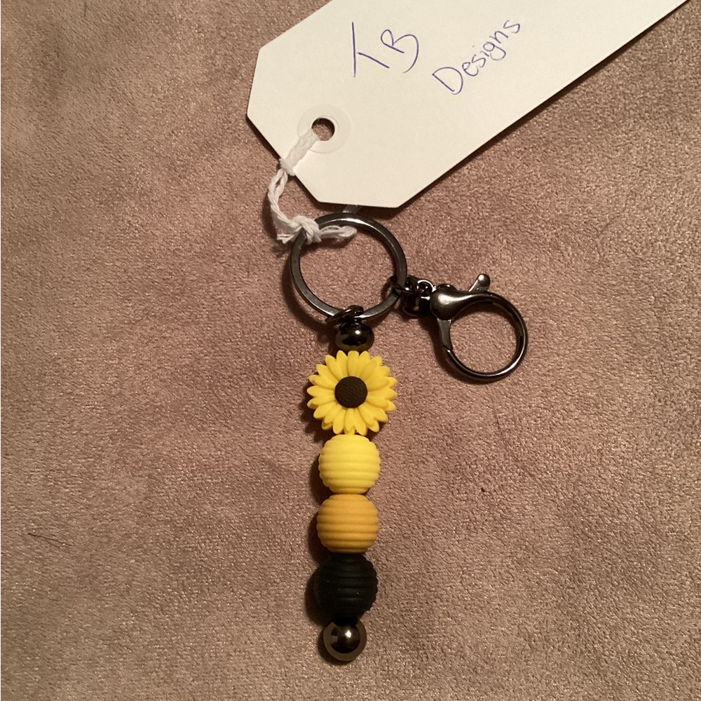 Handmade nickel keychain